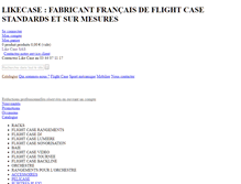Tablet Screenshot of likecase.fr